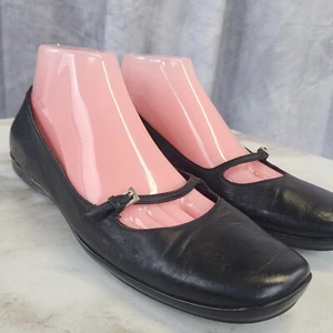 Vintage Prada Mary Jane Flats Women's 39 Black - Picture 1 of 16