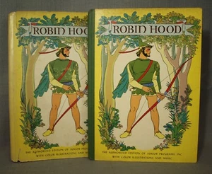 vintage Children's ballet Book Robin Hood Junior Programs book - Picture 1 of 4