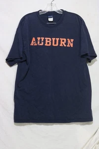 Auburn Tigers Hemd TCX Y2K Classic Kurzarm Blau Herren Large - Bild 1 von 5