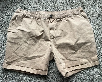 Chubbies Pantalones Cortos Para Hombre XXXL Beige 7" Cintura Elástica Chino Informal Foto 1 de 4