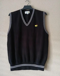 Vintage Augusta National Golf Shop Vest Sweater Mens Medium Golf 90s - Picture 1 of 10