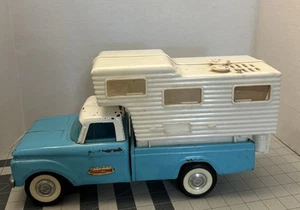 Vintage Toy Nylint Ford F250 Camper Philco AM Radio 1960’s Twin I Beam - Picture 1 of 24
