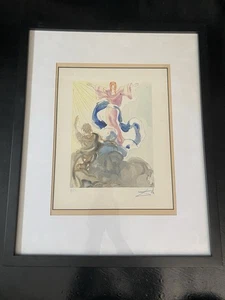 SALVADOR DALI Heaven Canto 3 Xylograph Divine Comedy Signed & Numbered 71/150 - Picture 1 of 15