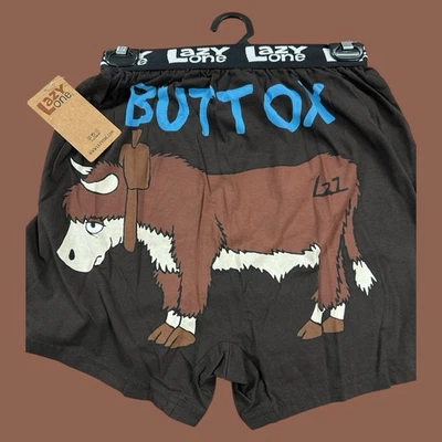 Boxers divertidos para hombre Lazy One PEQUEÑOS TOX 100 % algodón Foto 1 de 2