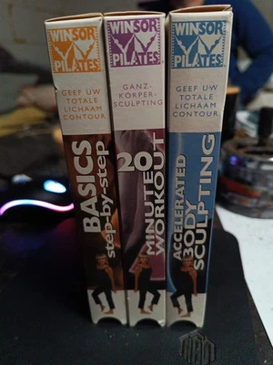 VHS Winsor Pilates 3 VHS Im Set - Bild 1 von 2