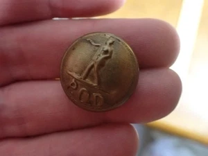 POST OFFICE BUTTON VERY EARLY BX AA#20 - Picture 1 of 3