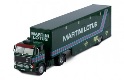 IXOMODELS - VOLVO F88 4x2 con remolque 1 Eje MARTINI LOTUS - 1/43 - IXOTTR025 - Imagen 1 de 4