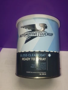 GLOSS CLEARCOAT 1 QT READY 2 SPRAY AUTOMOTIVE TOUCHUP - Bild 1 von 5
