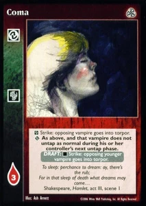 Coma [Third set] - VTES card - Imagen 1 de 2