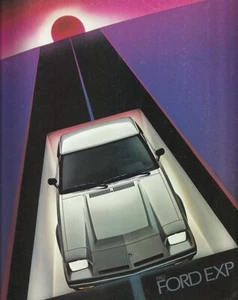1981/1982 FORD EXP sales brochure catalog 82 US Escort - Picture 1 of 1