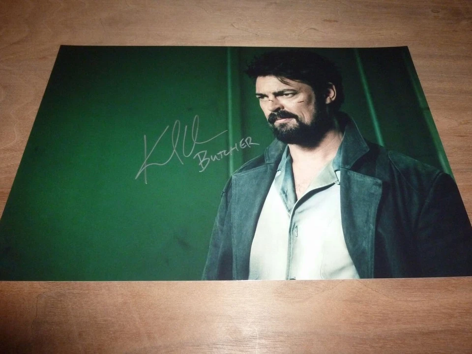 KARL URBAN  signed 12X8 photo THE BOYS + COA - Image 1 of 2