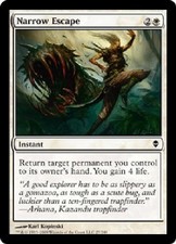 NARROW ESCAPE FOIL Zendikar MTG Magic the Gathering Cards DJMagic