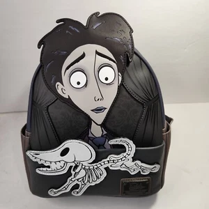 Loungefly Tim Burton's Corpse Bride Victor and Scraps Mini Backpack NWT NEW - Picture 1 of 9