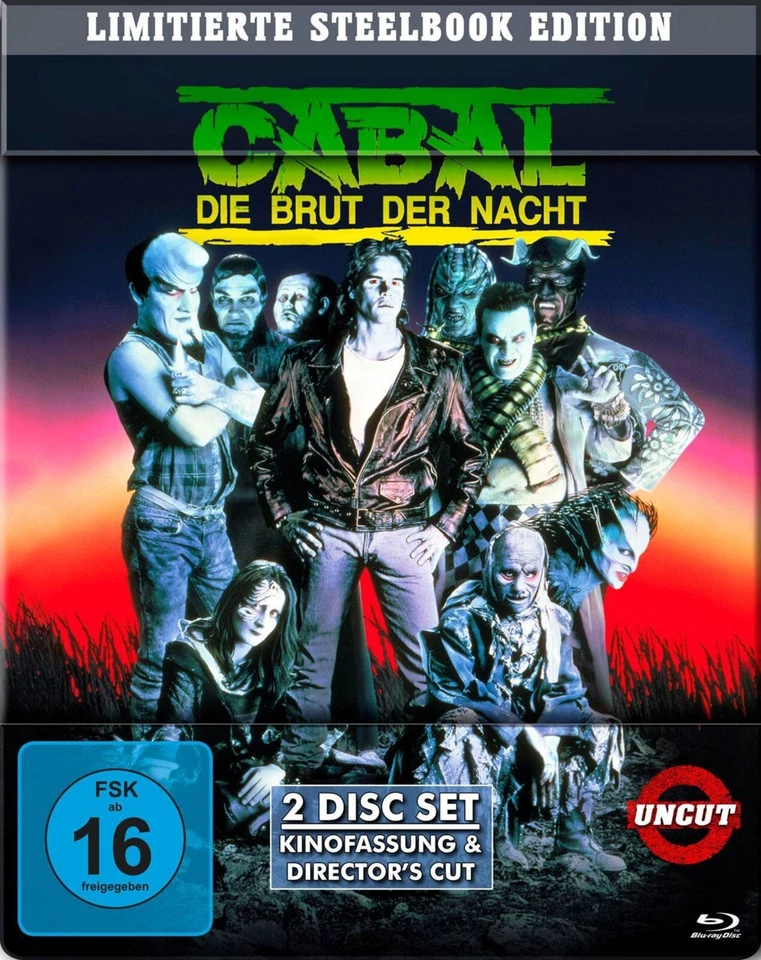 Steelbook Cabal Nightbreed the Breeding of the Night Clive Barker 2 Blu-Ray - Image 1 of 1