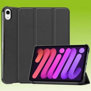 Funda negra para Apple iPad Mini 2024 8.3 " / Mini 6 2021 3folt Wake UP - Imagen 1 de 2