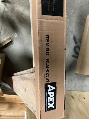 Barras de teto de aço montadas em trilho lateral universal Apex RLB-2301 CAIXA ABERTA - Imagem 1 de 2