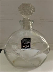 Jean Bouis Cologne Naturelle aux Fleurs Vallauris Frankreich leere Glasflasche - Bild 1 von 7