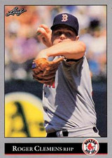 1992 Leaf #19 Roger Clemens Boston Red Sox