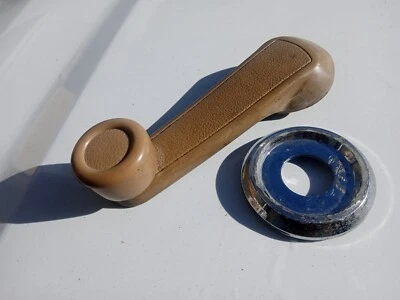 Manivela de ventana manual Honda Accord vintage 1980 1981 beige Civic CVCC fabricante de equipos originales Foto 1 de 3