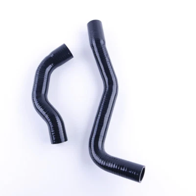 Black Silicone Radiator Hose For 1961-1962 Starfire 60-65 Cadillac V8 6.4-7.0  - Image 1 of 4