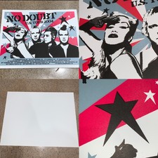 Vtg NO DOUBT Concert Tour 2004 SilkScreen Art Print Punk Rock Poster 15 X 12