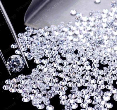 Loose Lab-Grown CVD Diamond LOT 1.00 MM D Color IF CLEARITY 180 PCS Certified - Image 1 of 4