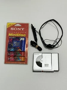 Sony Portable Minidisc Walkman Player/Recorder MZ-R37 - Picture 1 of 8