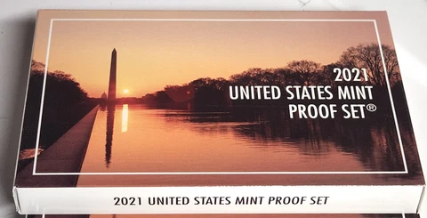 2021 s u.s. mint 7 coin clad proof set (21rg), w/ box/coa, unavailable at mint Cover