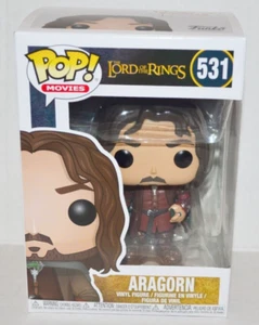 Funko POP! Movies: Herr der Ringe Hobbit Aragorn #531 Vinyl Figur NEUWERTIG🔥 - Bild 1 von 6