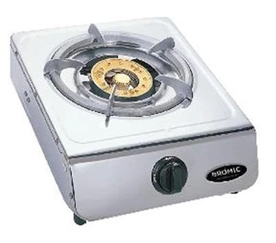 Única 1 Wok Queimador Fogão Fogão a Gás Natural Portátil Bancada Camping Churrasqueira - Imagem 1 de 3