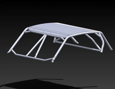 Клетка радиуса Yamaha YXZ 1000R (клетка + комплект крыши) - Изображение 1 из 4