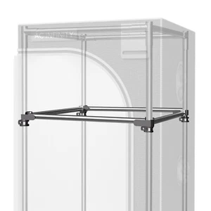 Heavy-Duty Mounting Bars for 2x2' Grow Tents, Prevents Walls From Sucking In - Picture 1 of 6