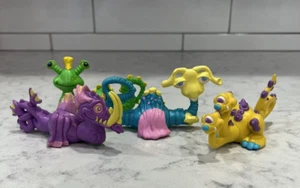 Mix'em Up Monsters Happy Meal set of 4 Corkle Blibble Thugger Gropple 1989/1990 - Picture 1 of 15