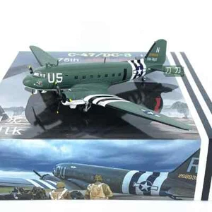 1:100 UUS C47 avión de transporte U5 Hump ruta avión modelo - Imagen 1 de 4