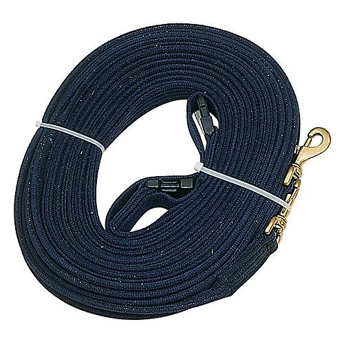 Perris Leather 30Ft Black Long Lines - Image 1 of 1