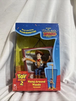 Toy Story 2 Woody's Roundup Hang Around Woody Marionette Disney Pixar Foto 1 de 4