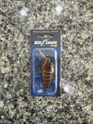 Bill Lewis EC587 Echo 1.75 Crankbait 3" 5/8 oz Rayburn Red - Image 1 of 2