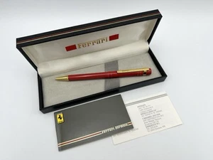 FERRARI FORMULA RED BALLPOINT PEN | CARTIER SERIES | COLLECTORS ITEM | ACCESSORY - Picture 1 of 11