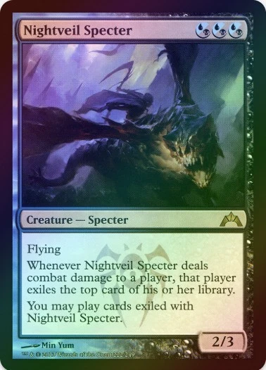 1 x Nightveil Specter - Foil - Gatecrash - LP - MTG - Image 1 of 1