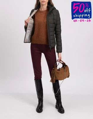 RRP€480 PARAJUMPERS Down Quilted Jacket Size XS Water Repellent Windproof Hooded - Image 1 of 4