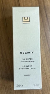U Beauty The Super Tinted Hydrator Shade 01 (Fair Rosy Undertones) NIB 1 Fl Oz - Picture 1 of 7