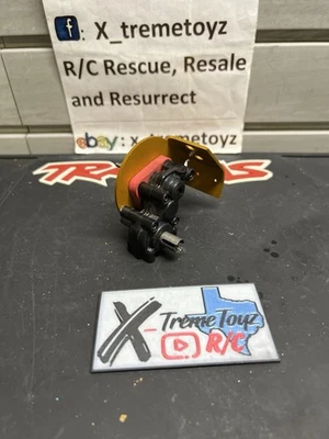 Transmisión sigilosa completa Trans RC-10 RC10 Team Associated placa de motor dorada Foto 1 de 4