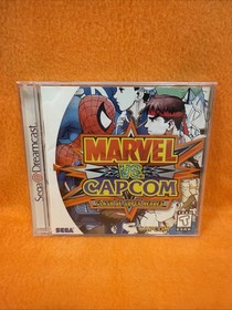 Marvel vs. Capcom: Clash of Super Heroes (Sega Dreamcast) CIB Complete TESTED 🔥