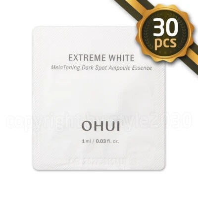 O HUI Extreme White MelaToing Dark Spot Ampoule Essence 1ml x 30pcs (30ml)  OHUI - Image 1 of 2