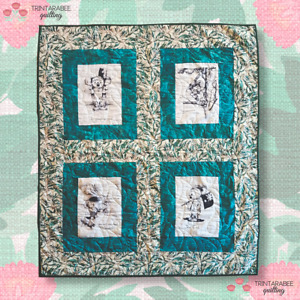 Blinky Bill Complete Quilt KIT Fabric & Pattern Sewing Project Kit