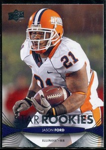2012 Upper Deck Star Rookies Jason Ford #92 Pittsburgh Steelers