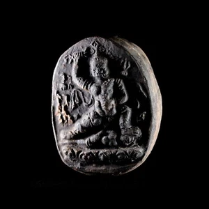 Vajrayana Vajrapani tsatsa aus Guge Dynastie Ali Region Yuan Dynastie tsa-tsa 2.4 - Bild 1 von 7