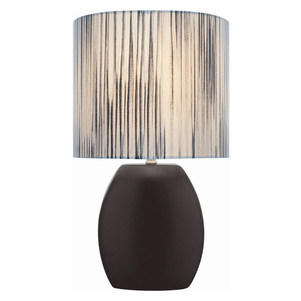 Lámpara de mesa negra Lite Source LS-21506BLK Reiko 17 pulgadas 60 vatios Foto 1 de 1