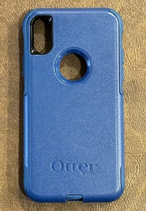 Otter Box Defender Case For iPhone 10 Pro Max - Blue Used Great Condition - Picture 1 of 6