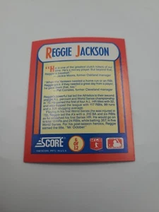 1990 Score 3D Motion THE MVP's AL 1973 Reggie Jackson #6 HOF NY Yankees  - Picture 1 of 3